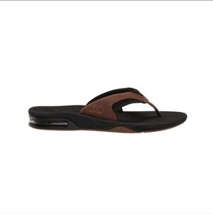 Reef Men's Leather Fanning Bottle Opener Sandals